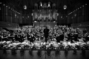 das sjso bei einem konzert in der tonhalle in zürich