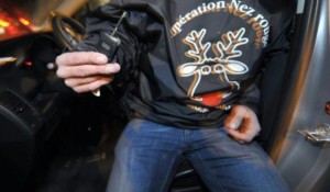 Freiwilliger Chauffeur von Nez Rouge (Keystone)