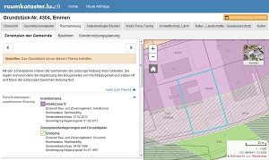 Zu jedem Grundstück bietet der Kataster raumspezifische Informationen